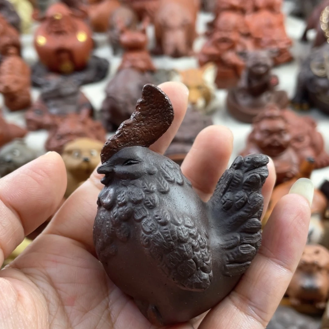 【闪购商品】紫砂茶宠紫砂公鸡