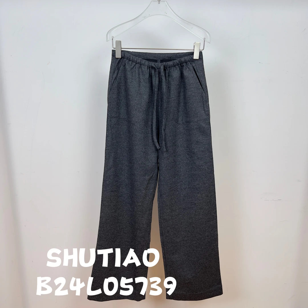 【SHUTIAO】2024秋冬：新款小众设计款裤子B24L05739