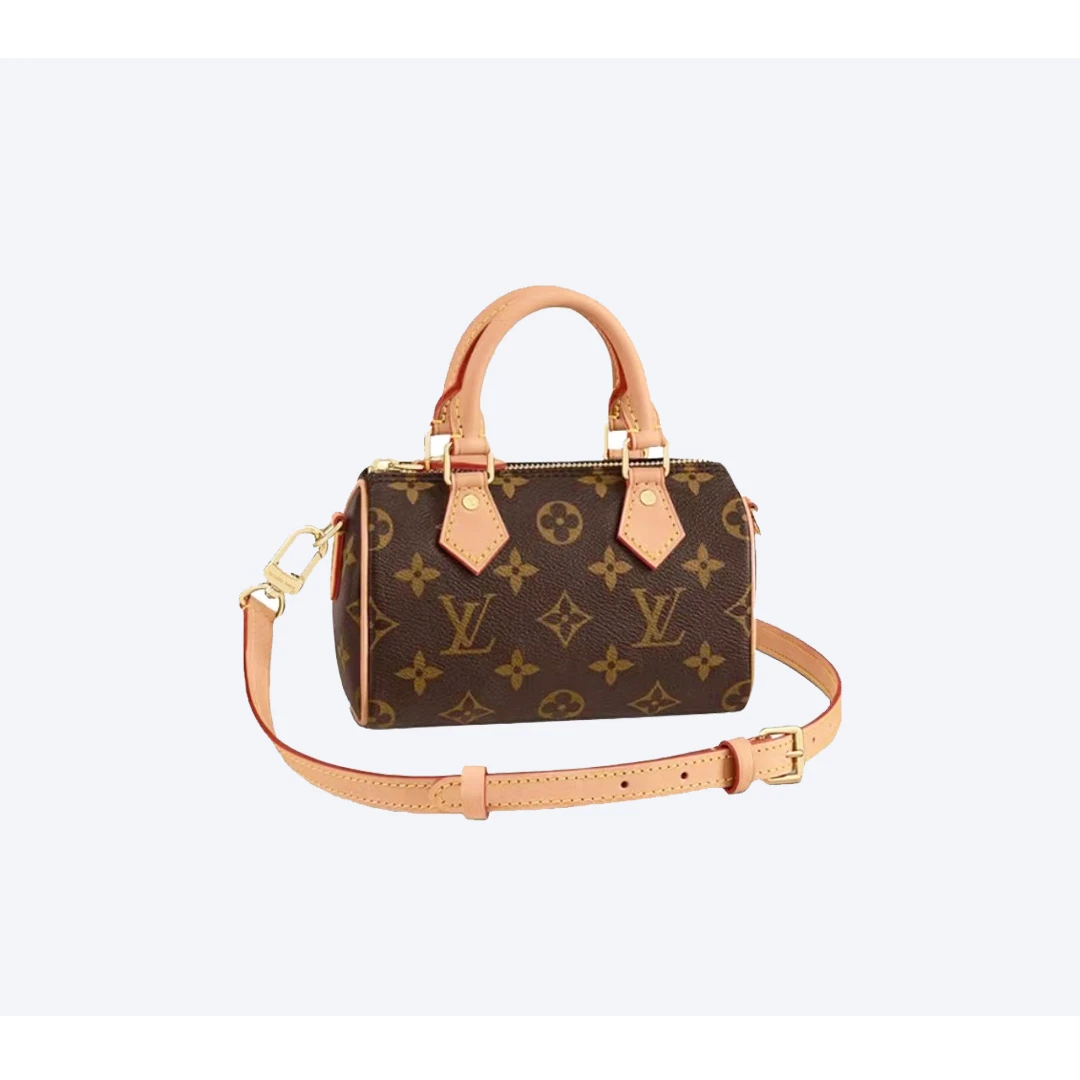 99新 LouisVuitton/路易威登 新款speed nano斜挎包闲置