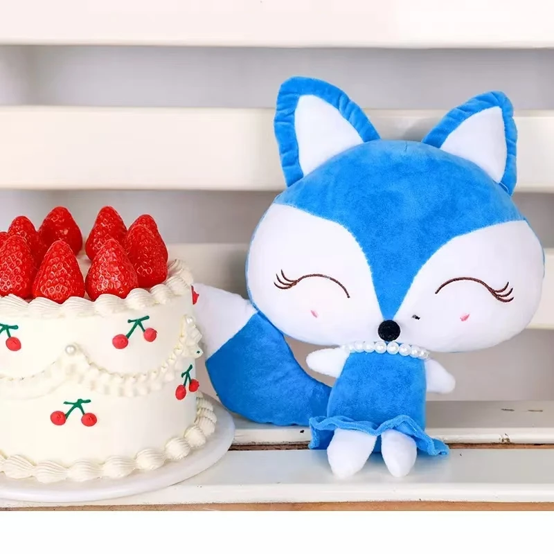 Q版小狐狸软体公仔毛绒玩具可爱萌宠抱枕女生布娃娃儿童玩偶礼物