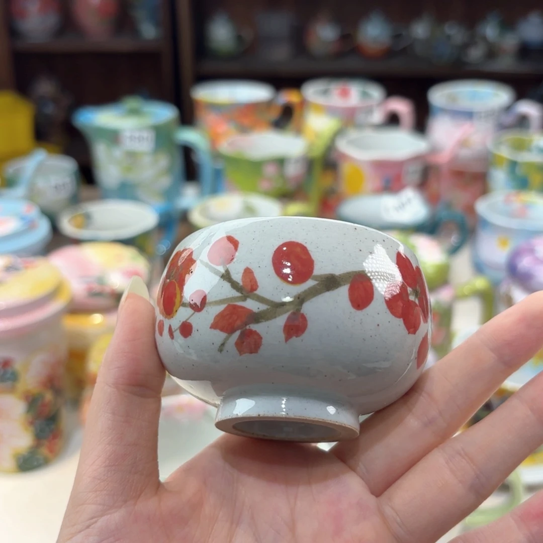 景德镇手绘高温釉下彩陶瓷茶具