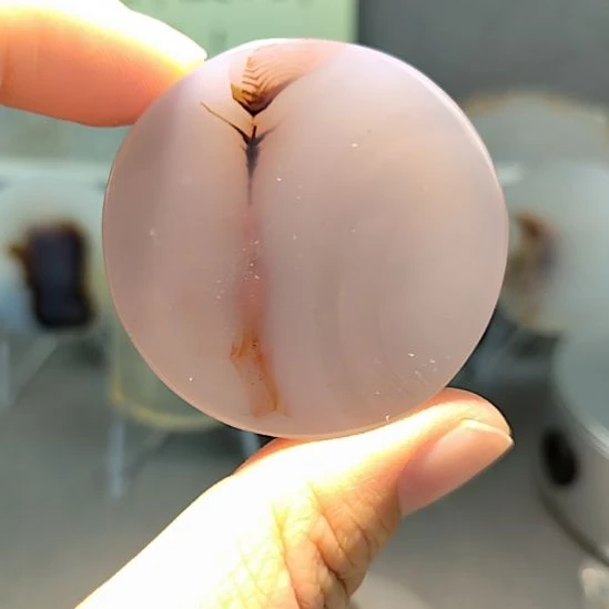 玛瑙/玉髓未镶嵌吊坠挂牌