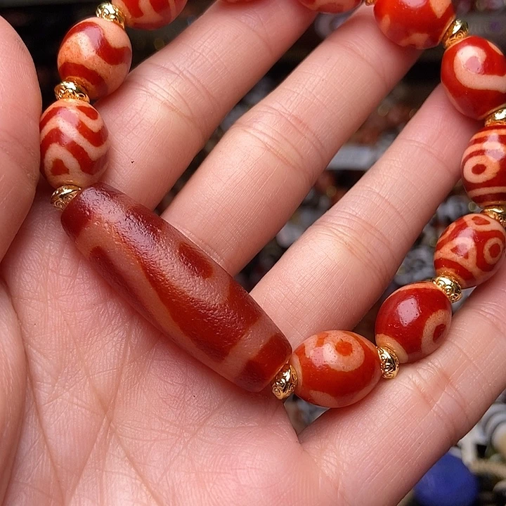 两眼多宝天珠手串