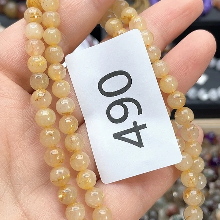 水晶手链未镶嵌多样性发一条