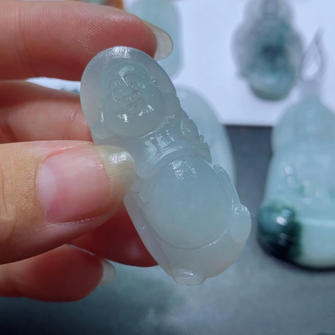 定制翡翠未镶嵌毛货