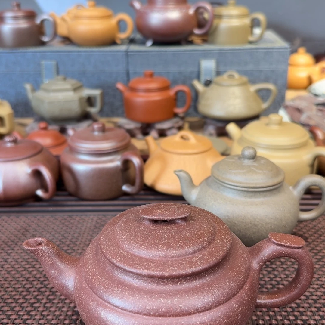 茶壶紫砂桃花泥上新桥