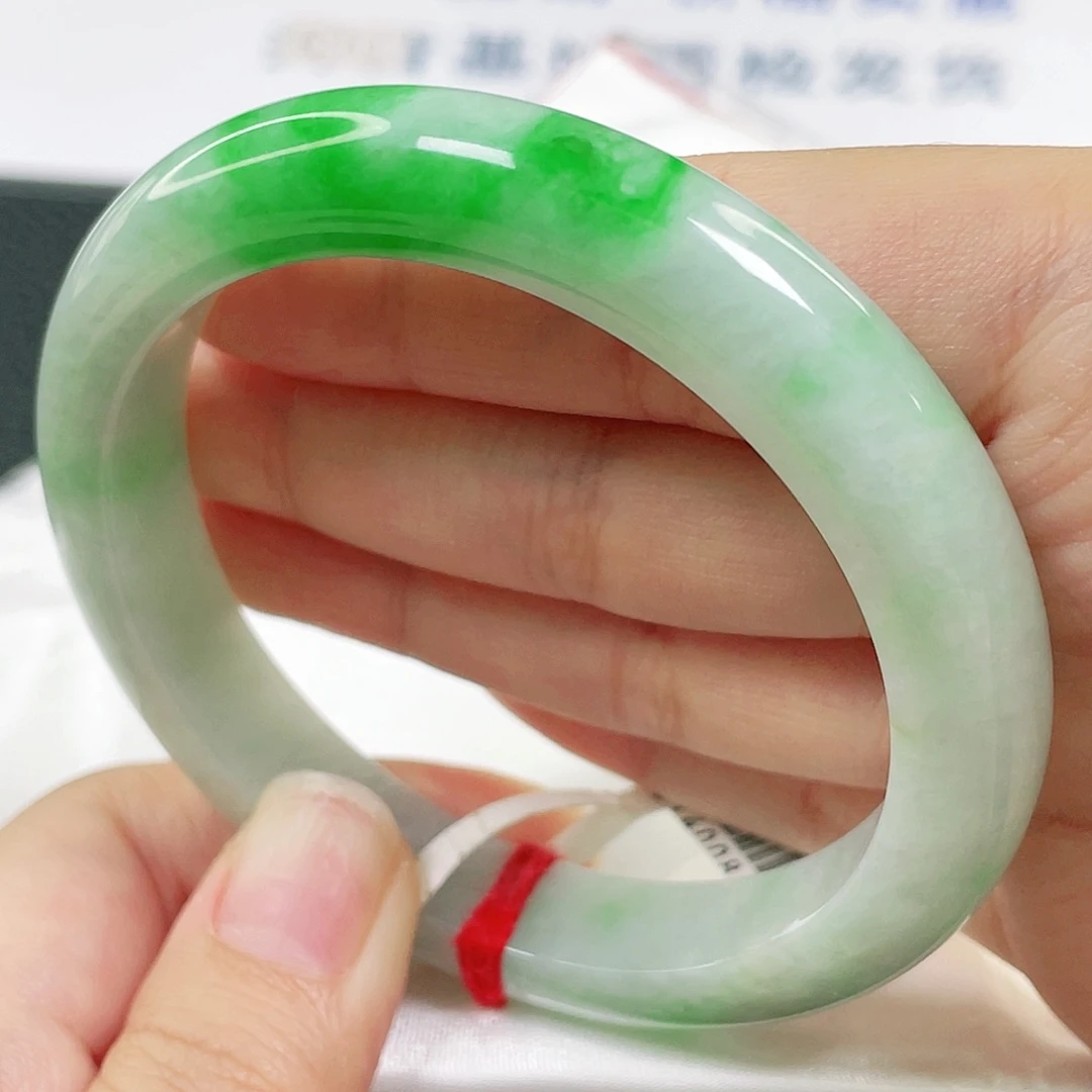 未镶嵌手镯翡翠圈口575859