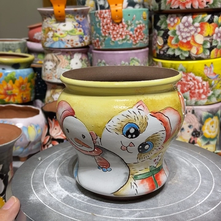 景德镇艺术手绘作品