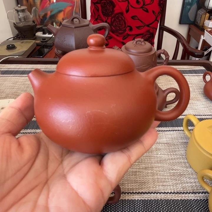 茶壶朱泥作品欣赏