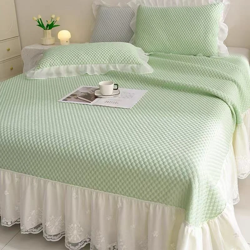 清货微瑕➕孤品介意勿拍夏季蕾丝单件凉席冰丝席凉感大床裙款5066