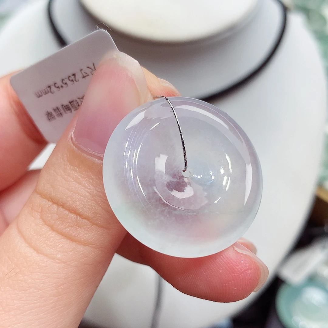 颈饰未镶嵌翡翠翡翠68，25.5/5.2