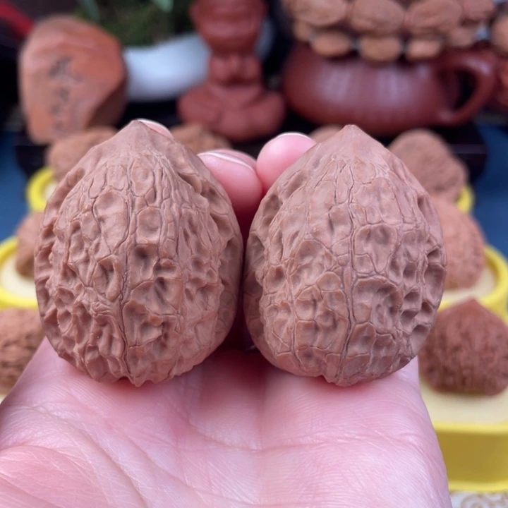 吊坠文玩核桃蟒皮王37