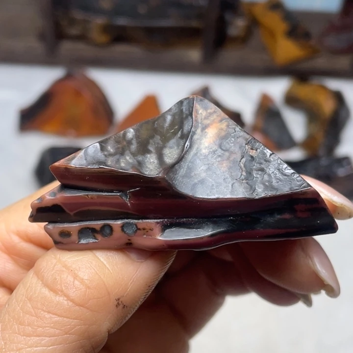 层***楼石材戈壁牧民美石原石