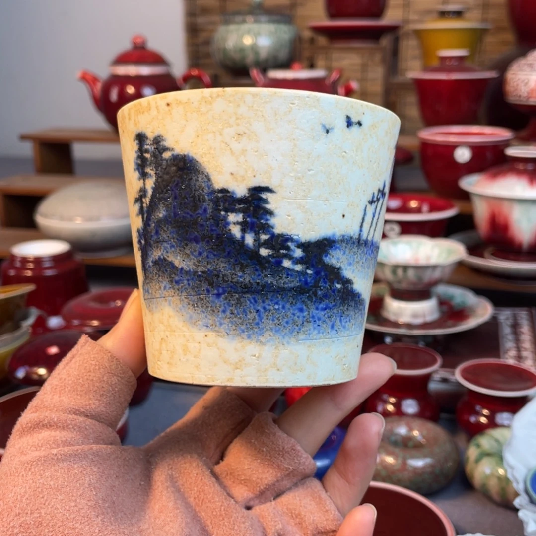 景德镇原矿陶瓷 咖啡杯
