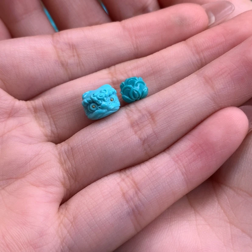 【闪购商品】绿松石雕刻未镶嵌s*y