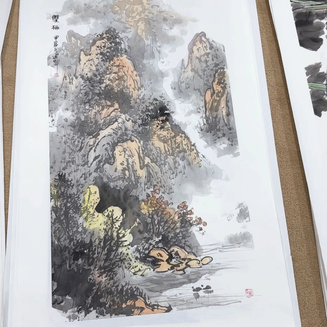 国画罗**培贾述轩三尺童
