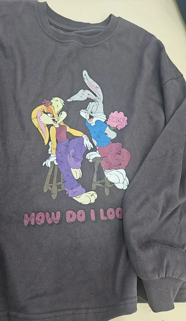 【奈野喜】韩国东大门正品 /兔八哥卫衣【NO退NO换】