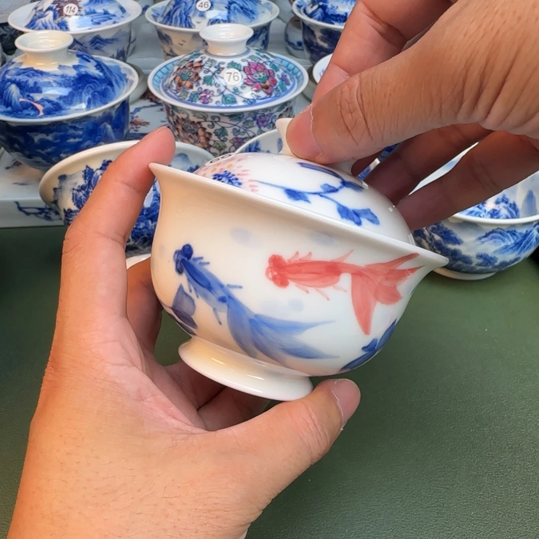 纯手工纯手绘茶具66