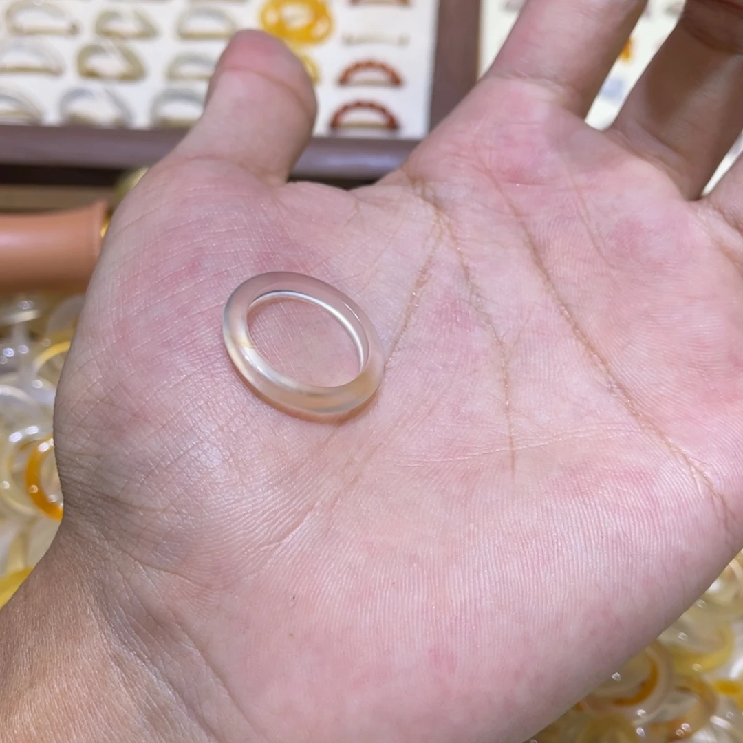 玛瑙/玉髓合金戒指59号港15