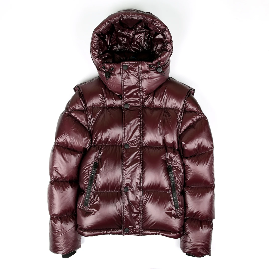 【bug专属】【霓裳拆卸】 95白鸭绒高蓬松度 袖子脱卸款连帽羽绒服