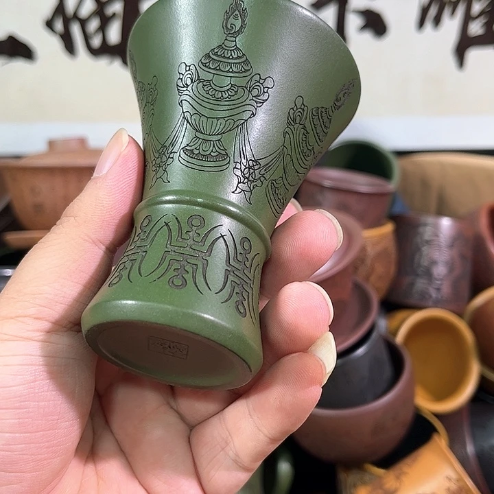 茶杯紫砂全手工紫砂主人杯