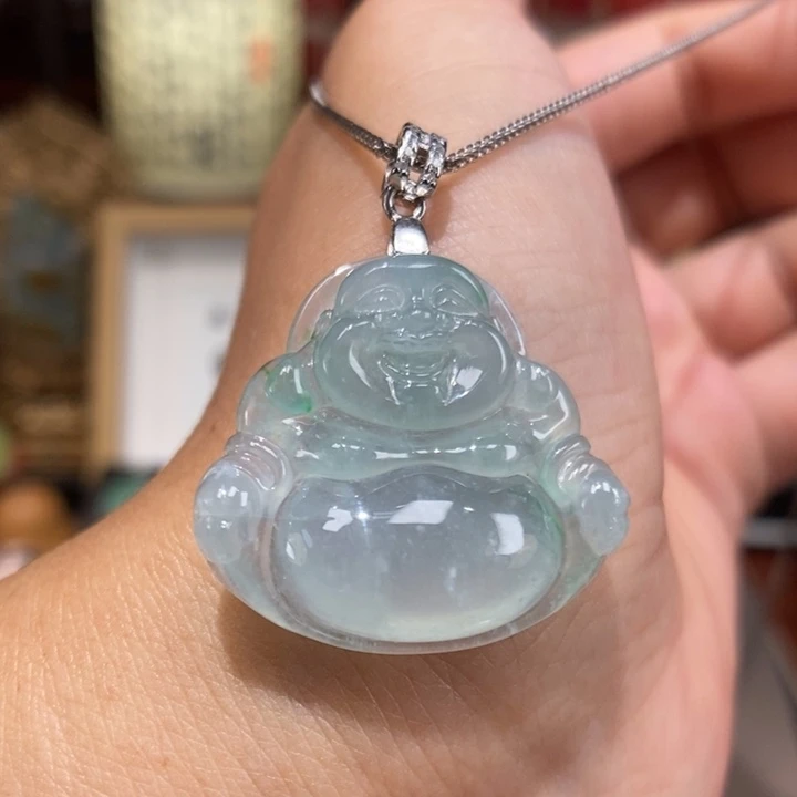 【闪购商品】颈饰银S925镶嵌翡翠91