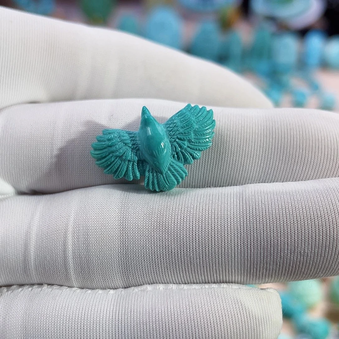 绿松石珠宝奇石未镶嵌