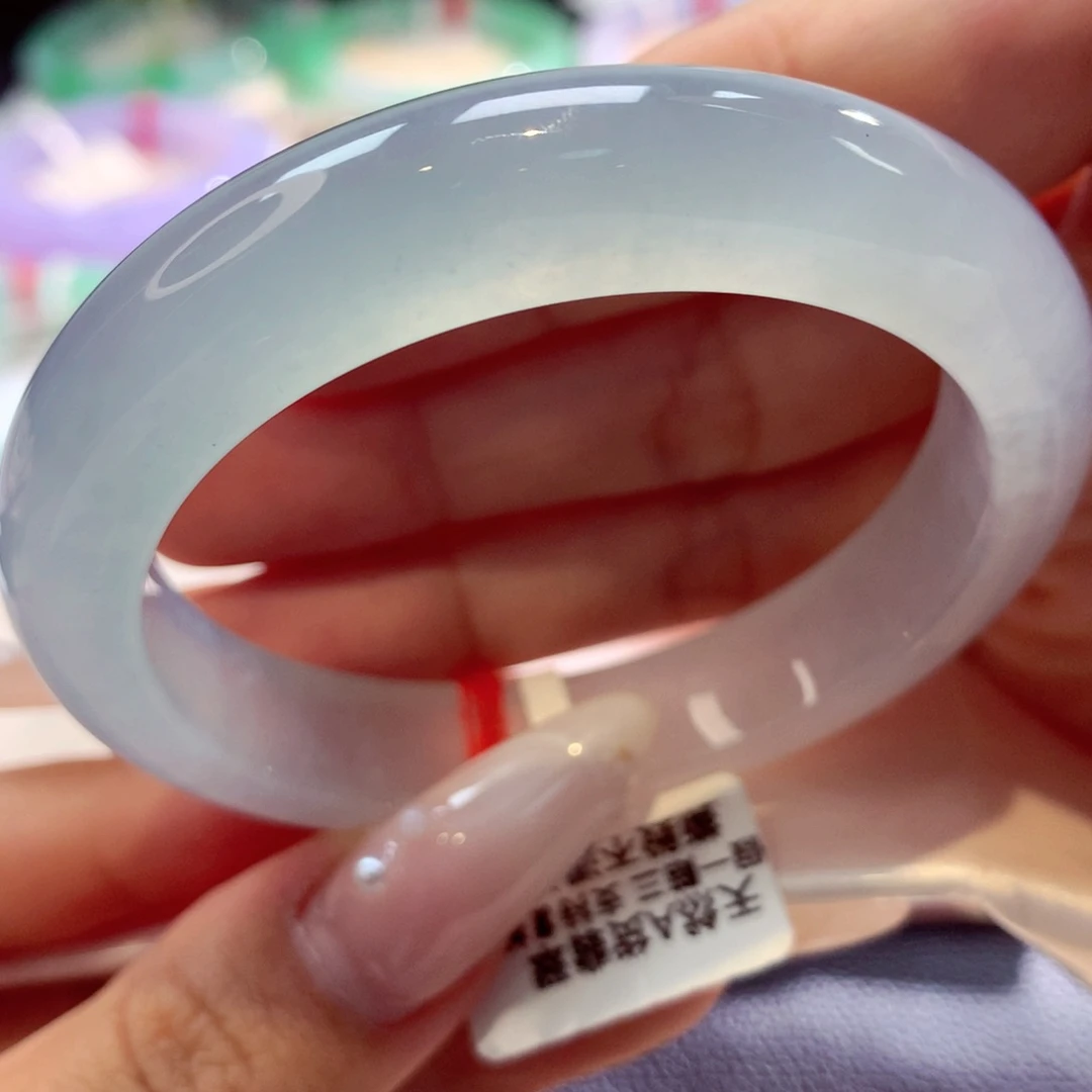 未镶嵌手镯翡翠正圈35号66