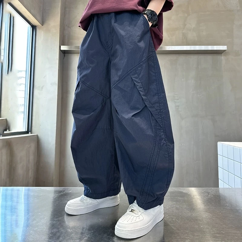 男童裤子夏装新款中大童爆款休闲百搭工装裤儿童薄款长裤潮