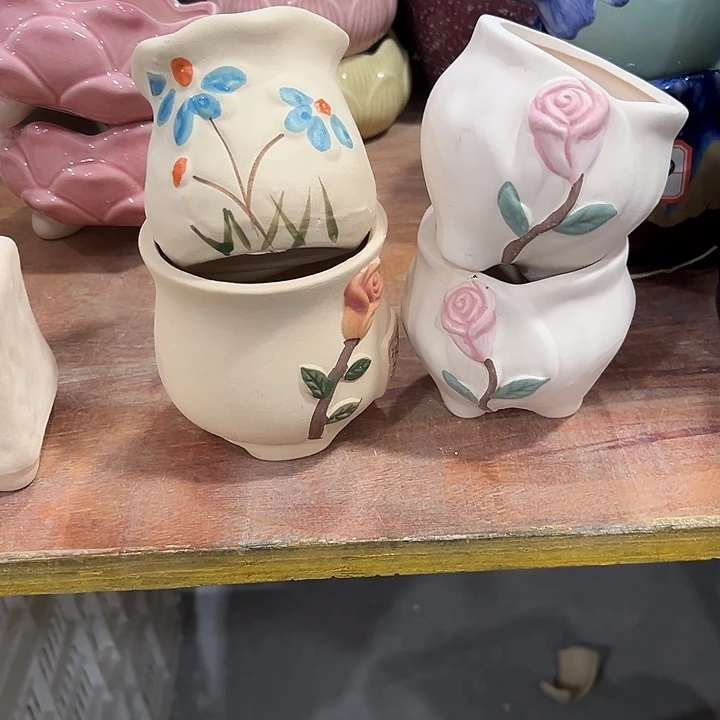 福利价陶瓷花盆全场10包邮