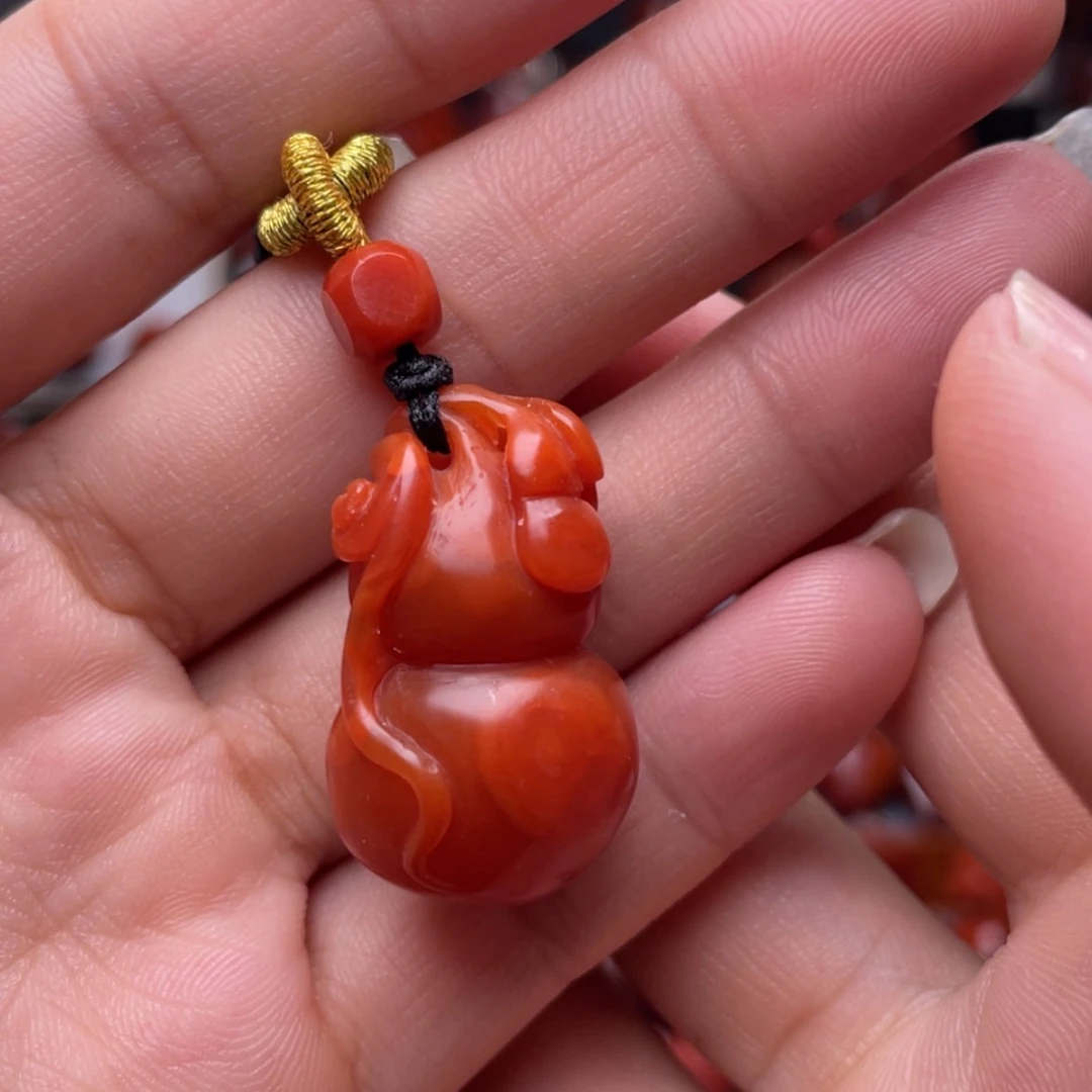 【闪购商品】南红玛瑙葫芦未镶嵌