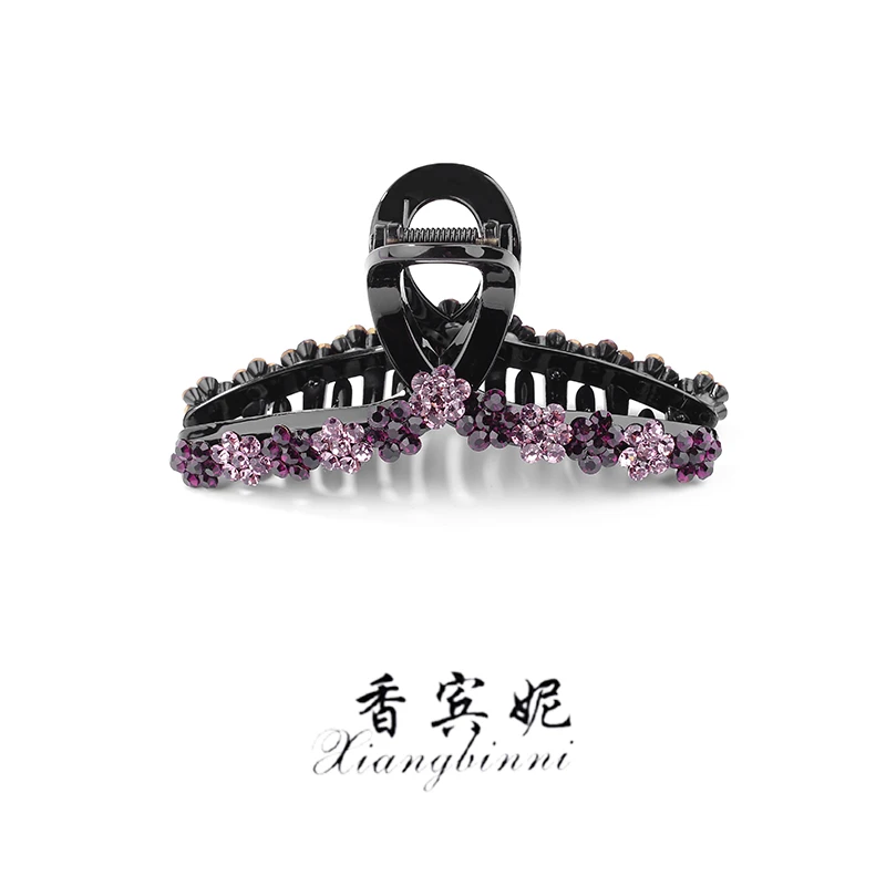 香宾妮原创设计发夹韩版新品大小号盘发抓夹时尚精美头饰6624