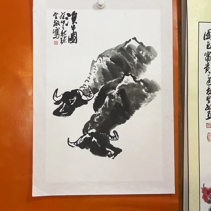 国画张圣敏先生纯手绘作品