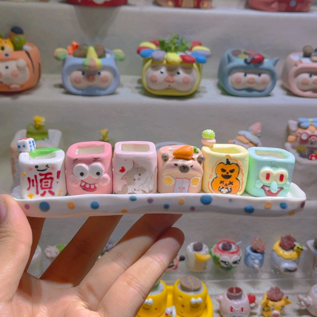 076纯手工制作重工盆盆25一个