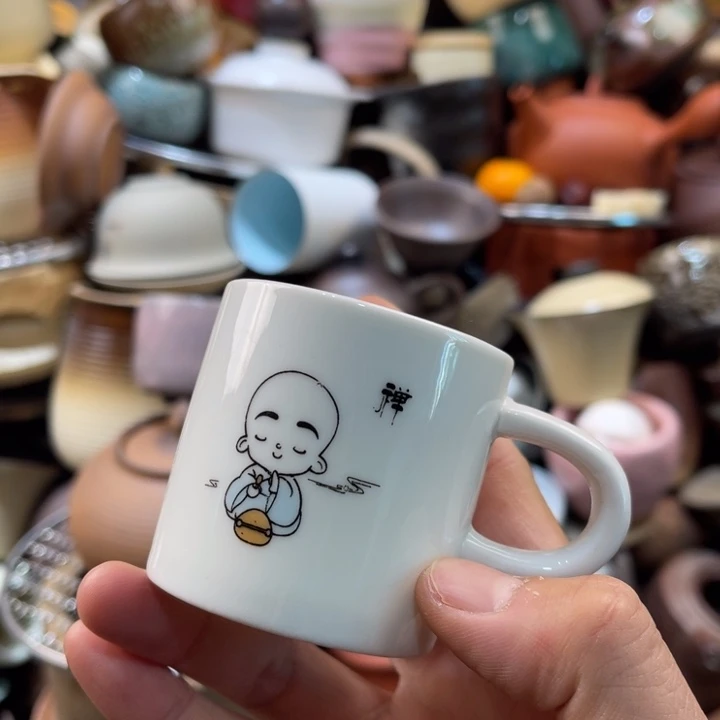 陶摆件好喜欢你这个造型噢