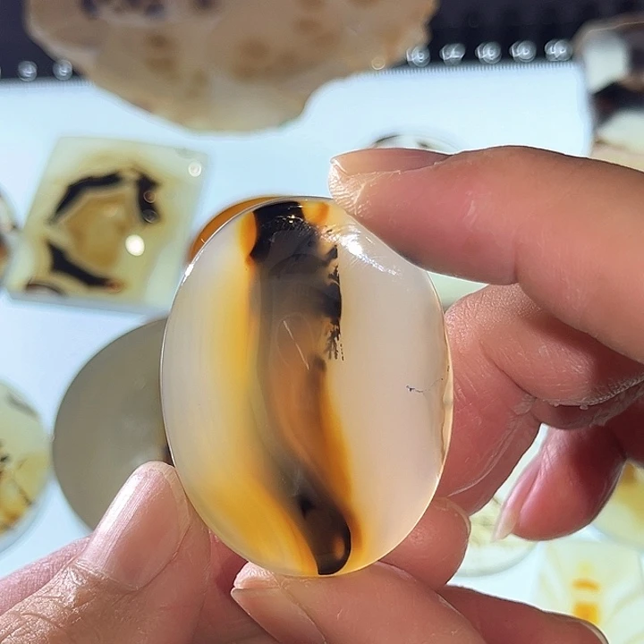 玛瑙/玉髓未镶嵌吊坠(不含链)