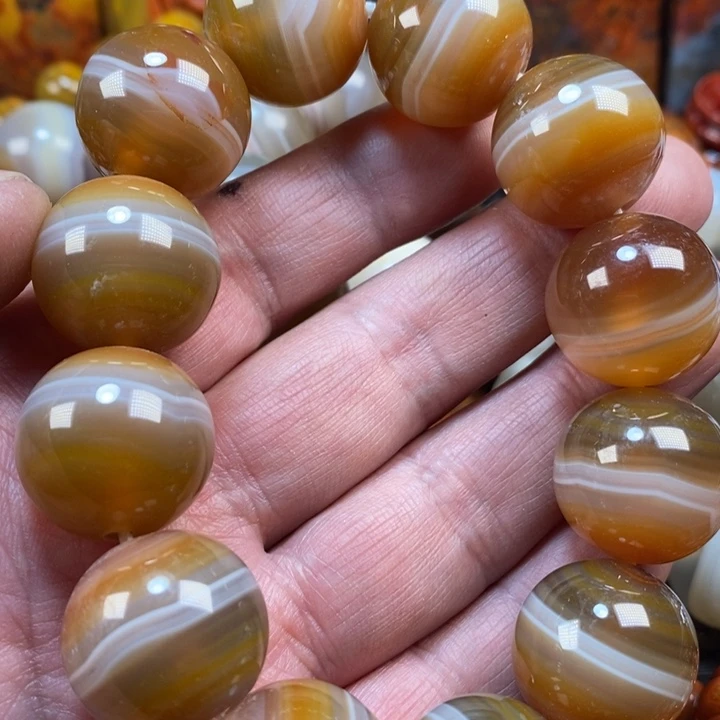 未镶嵌手链玛瑙/玉髓天*