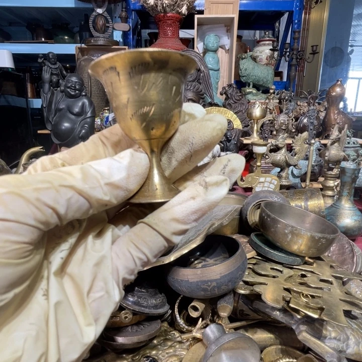 大阪回流铜器摆件10