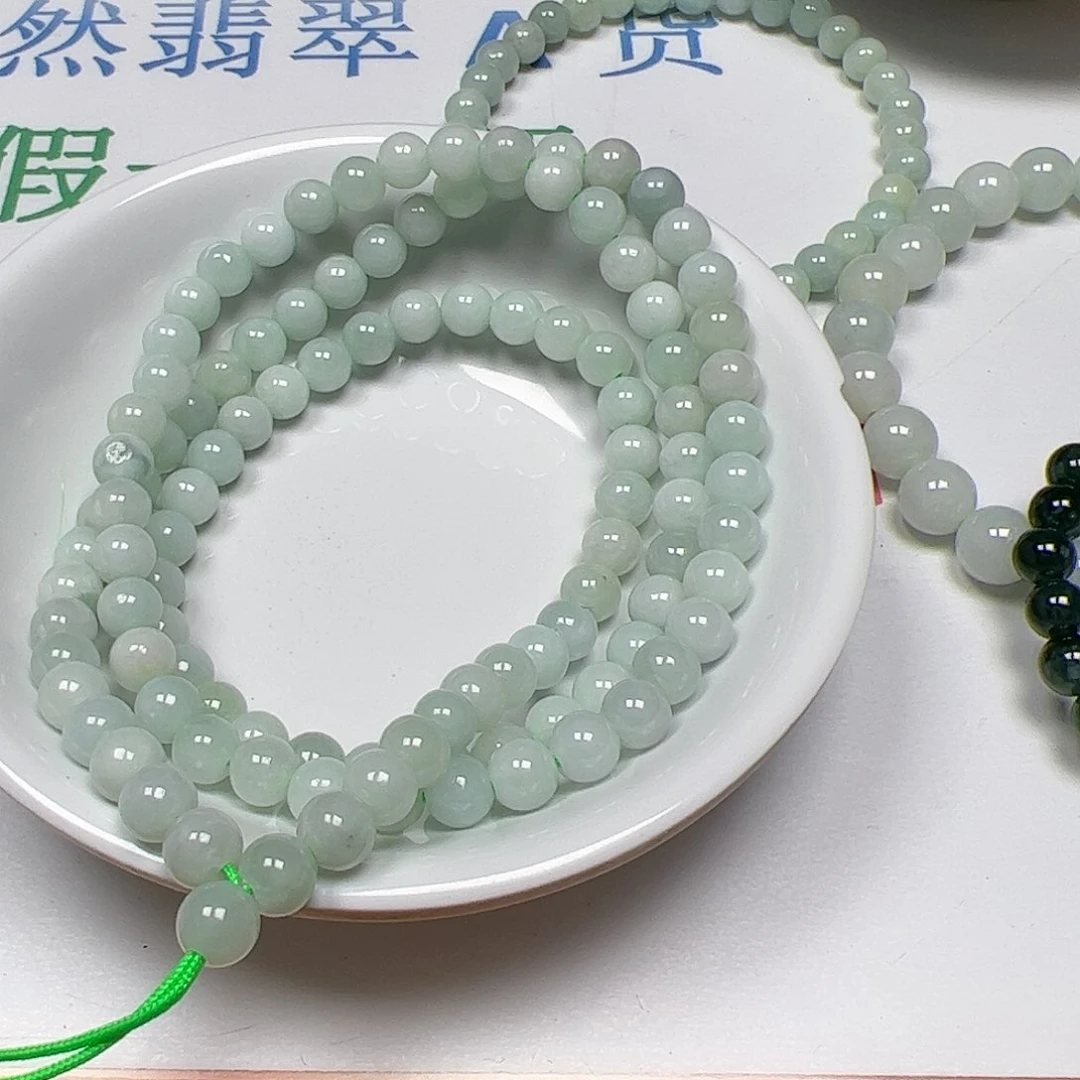 【闪购商品】翡翠手链未镶嵌D**e卡5++