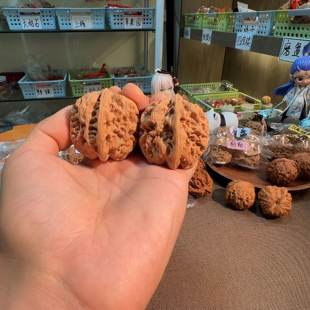 文玩核桃把件42+全品将军膀63号