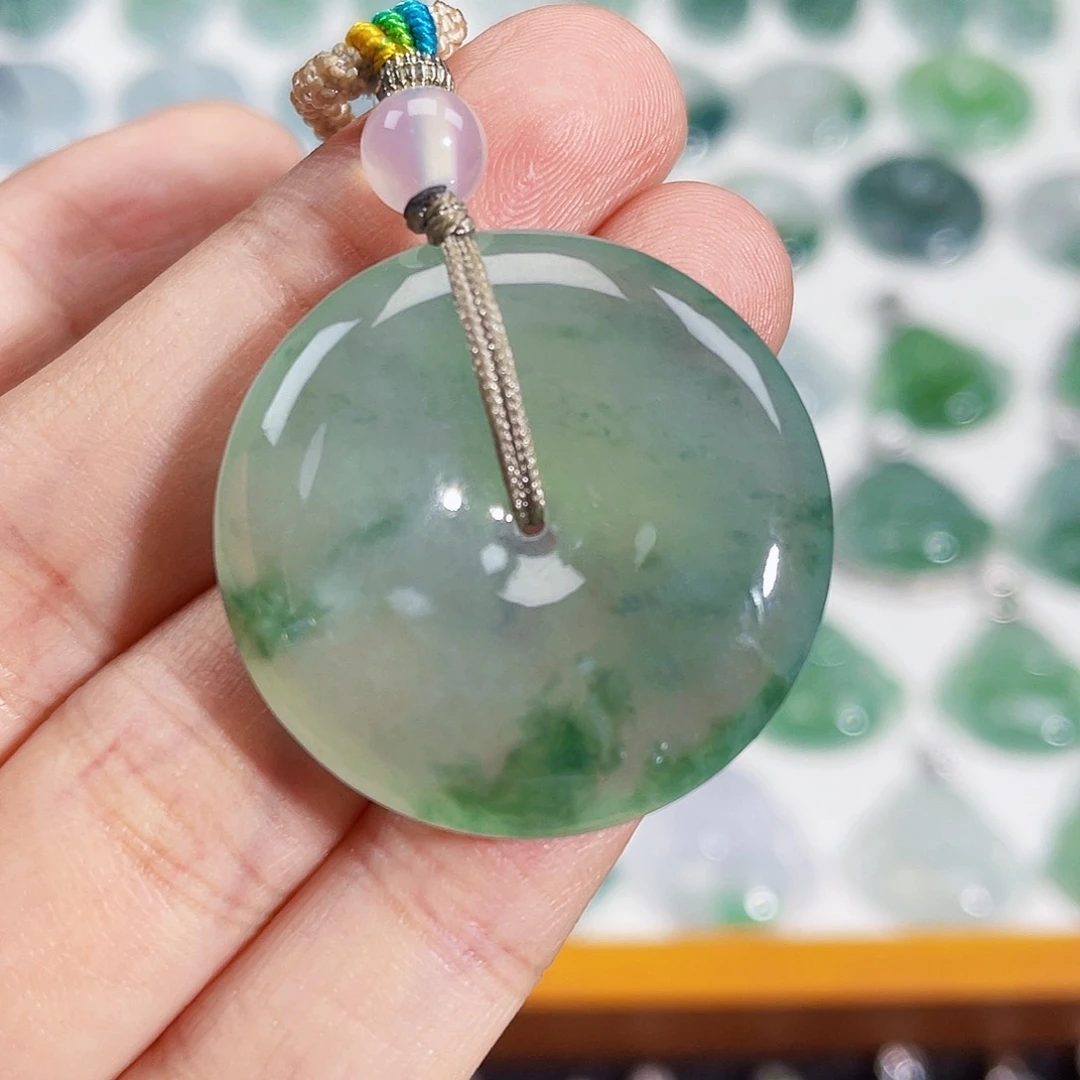 颈饰未镶嵌翡翠吊坠