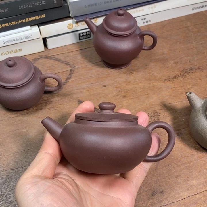 紫砂茶壶120cc全手工摹古