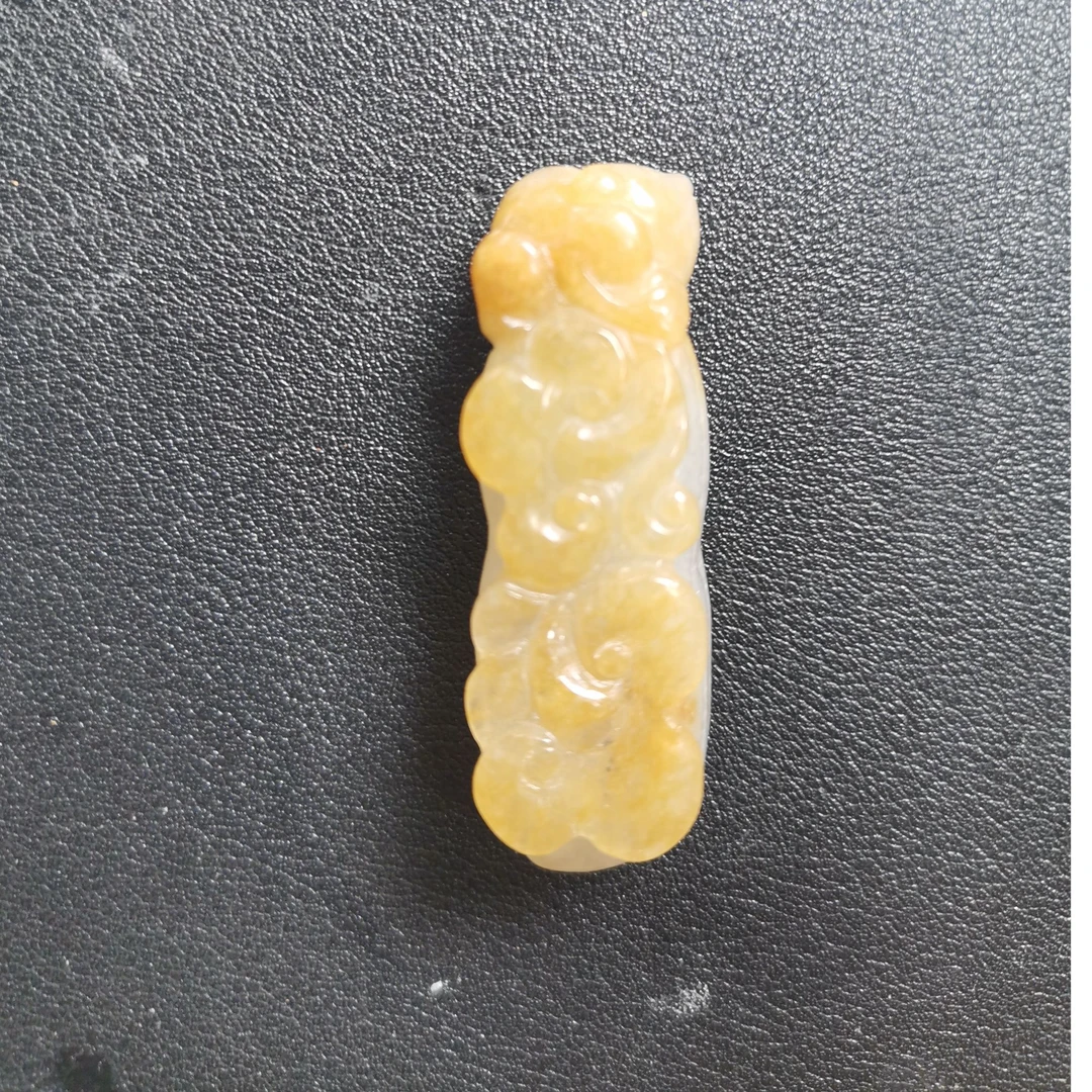 天然缅甸A货翡翠花生