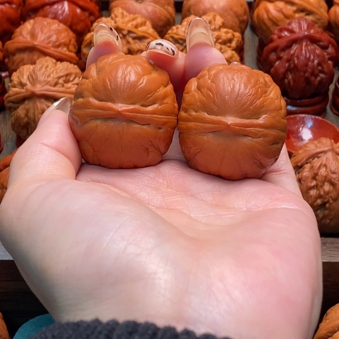 把件文玩核桃水晶蛙