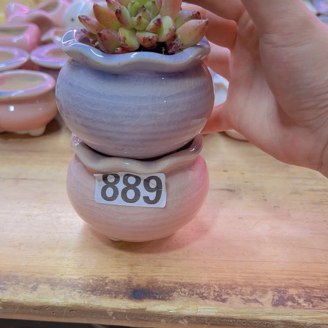 陶瓷花盆当场凑满12包邮