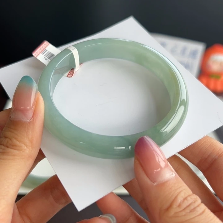 翡翠未镶嵌手镯21号 59.4