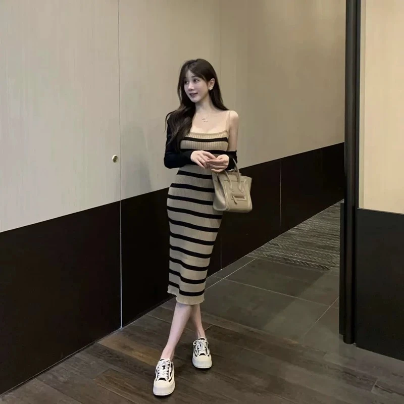 针织连衣裙默认微瑕