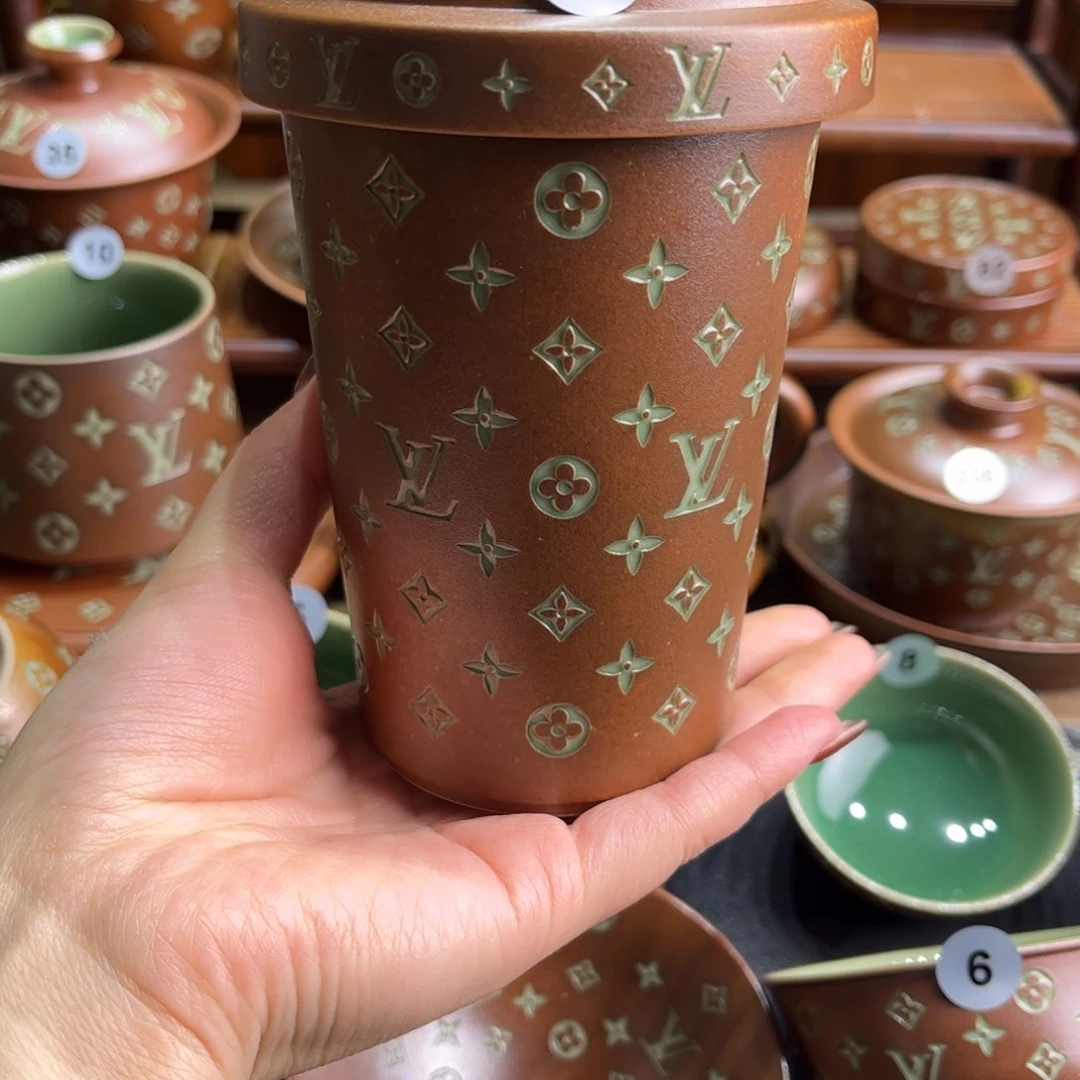 *****草木灰老花咖啡杯