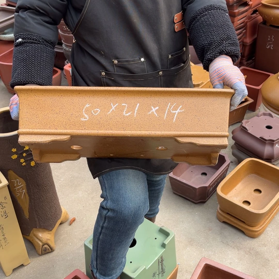 紫砂花盆盆景艺术