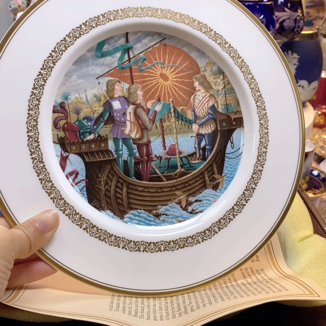 瓷片伍斯特瓷器欧瓷咖啡杯水晶杯